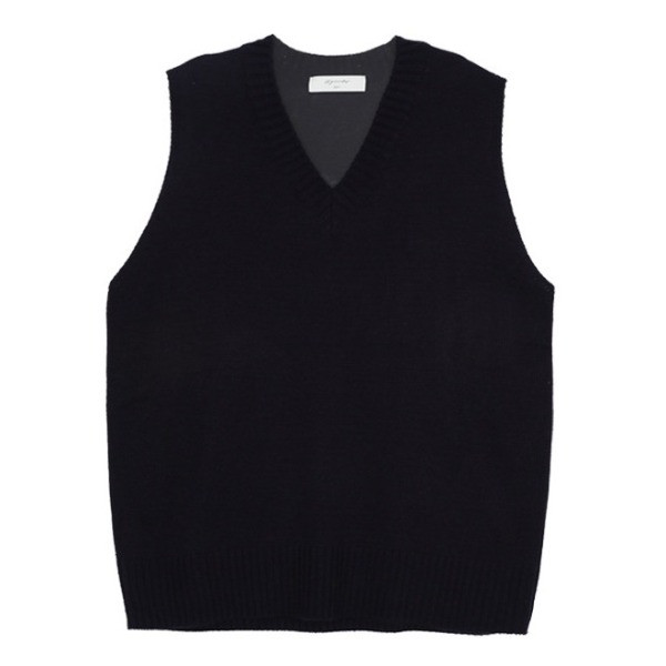 Ribbed Opening Loose Fit Vest | Most LOVED Korean fashion shopping mall ...