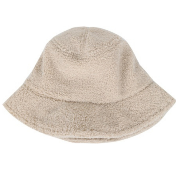 Sherpa Fleece Short Brim Bucket Hat | Most LOVED Korean fashion ...